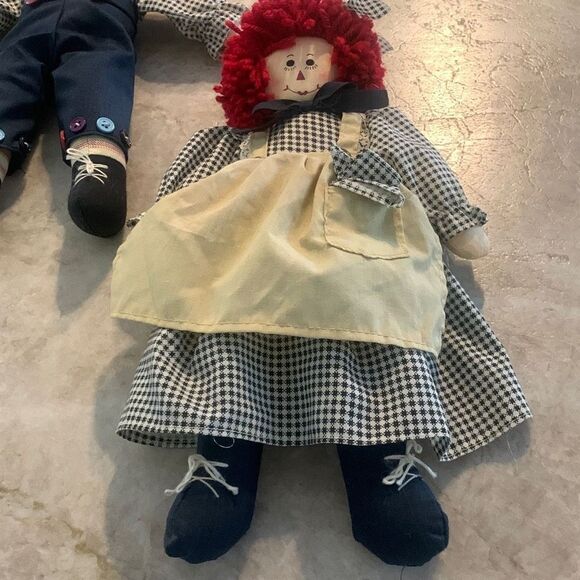 Raggedy Ann & Andy Rag Dolls - Picture 4 of 6